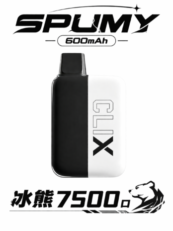 SPUMY 冰熊7500口 抛棄式電子煙 10ml 巨量裝 升級網狀芯Mesh Coil 強勁 600mAh 續航 口感絲滑不變淡 全台最速出貨