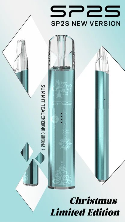 SP2S 聖誕限定 頂級鈦金屬浮雕主機 鹿頭雪花精湛工藝 幻影七彩 LED 燈效 一代通用主機 Type-C快充 台灣現貨秒發:圖片 4