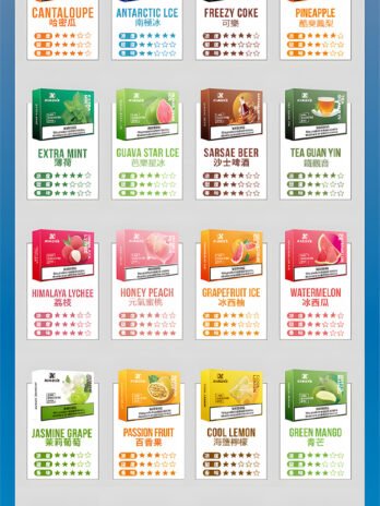 【買5盒送主機】XIAOKE 梟客 五代通用煙彈 3顆入 2ml巨量裝爆汁口感 3% 尼古丁鹽感順滑爆擊 正品保證・現貨秒發